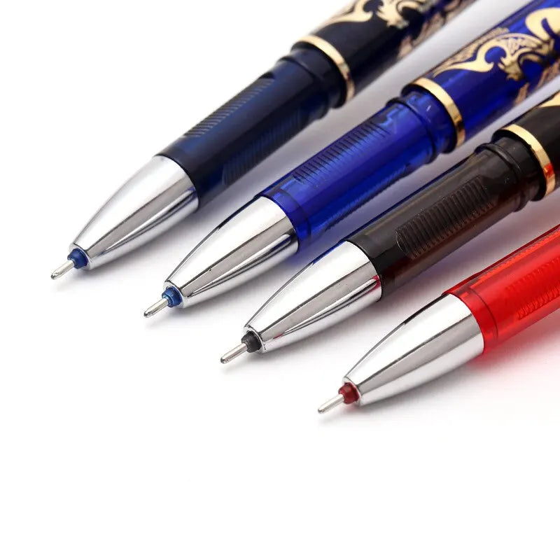 23 PCS Erasable Gel Pen Set Ballpoint Pens Rod 0.5mm Muti-Colors Ink Washable Handle Stationery School Office Writing Supplies Qme