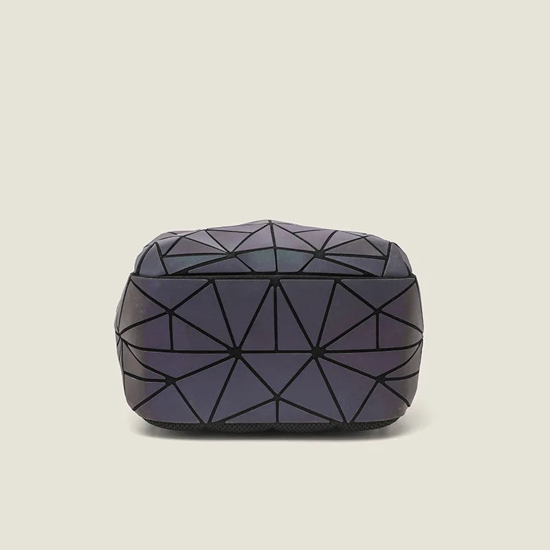 2026 Premium Geometric Diamond Glow-in-the-dark Backpack Spacious Qme
