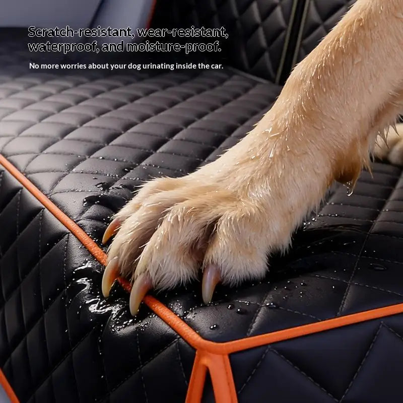 Resistant Rear Seat Portable Pet Supplies Dog Cat Car Cover Carrier Qme