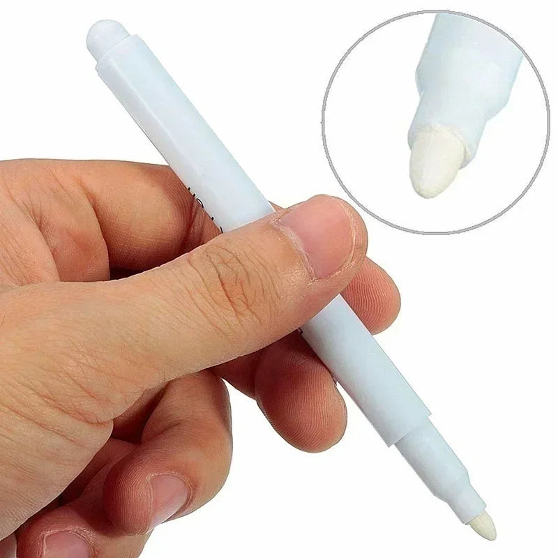 5/10Pcs White Liquid Chalk Blackboard Dust-free Erasable Chalk Glass Erasable Chalk Children Writing Tool Teacher Teaching Tools Qme