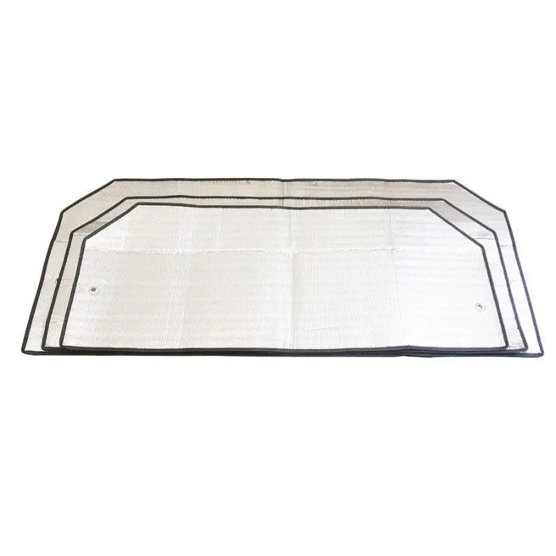 Outdoor Air Conditioner Cover Rainproof Sun Resistant Aluminum Foil Dust Cover With Elastic Band Lifting Loop Qme A10