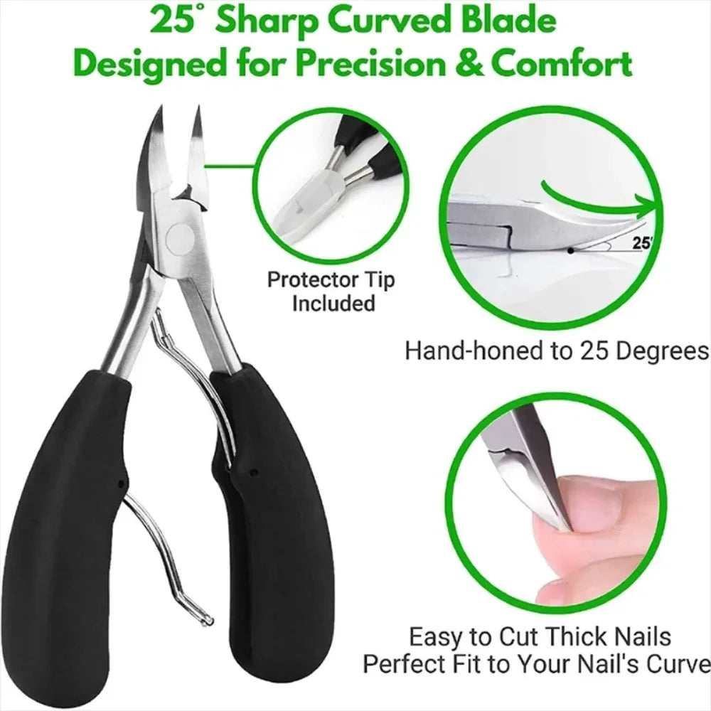 Nail Clippers Ingrown Toenail Podiatry Correction Nippers Cuticle Qme