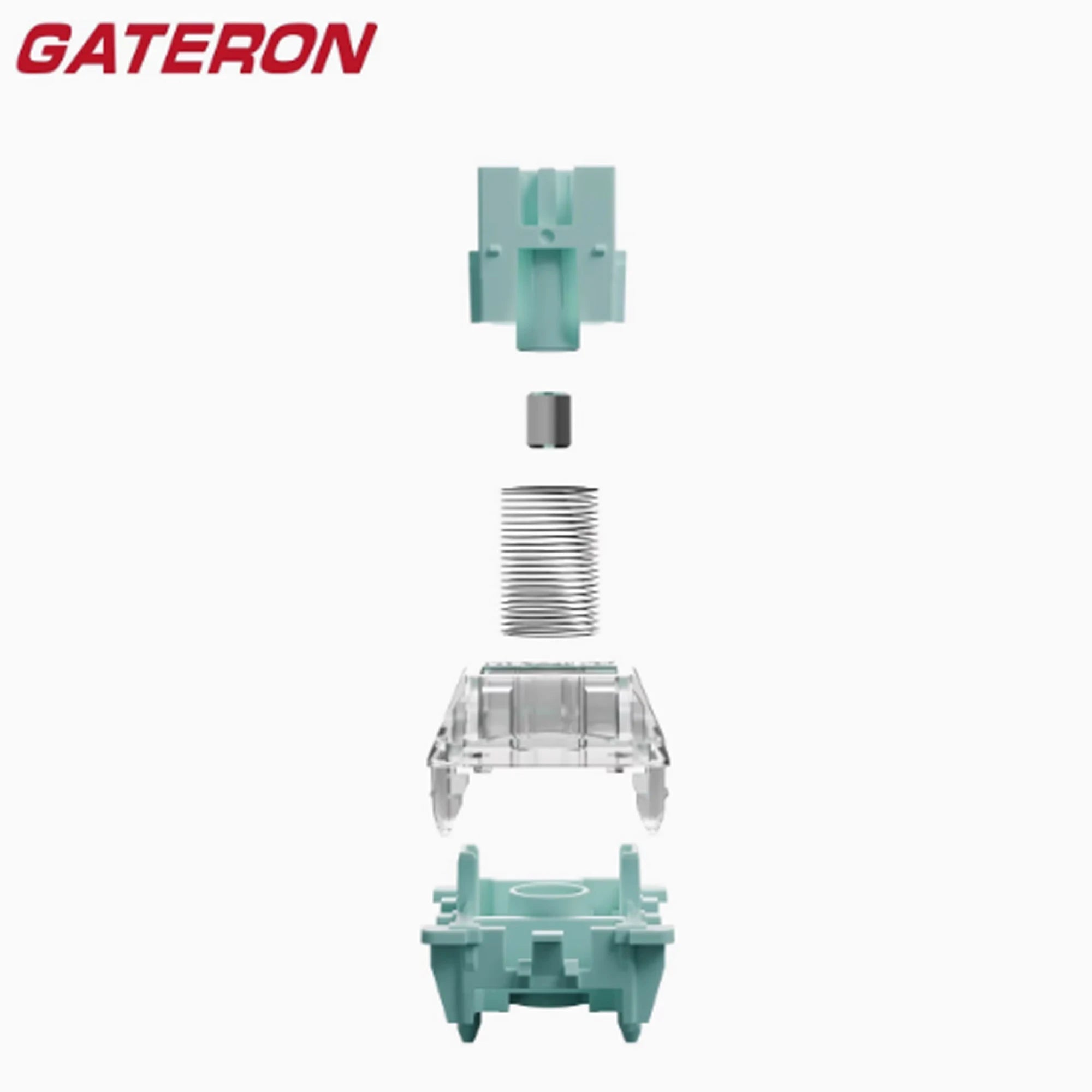GATERON Magnetic Jade Gaming switch, Linear, Freely setting Wall Stem, Hall Sensor HIFI Sound for Magnetic Keyboard Gaming Work Qme