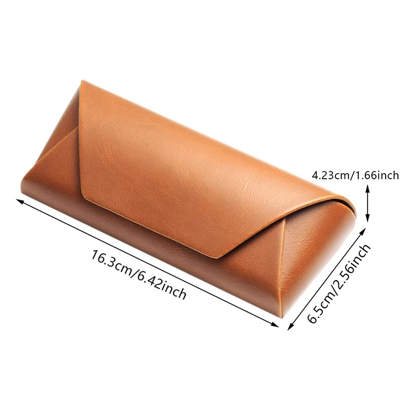 Luxury Myopia Leather Glasses Case Sunglasses Women Eyeglasses Sun Qme