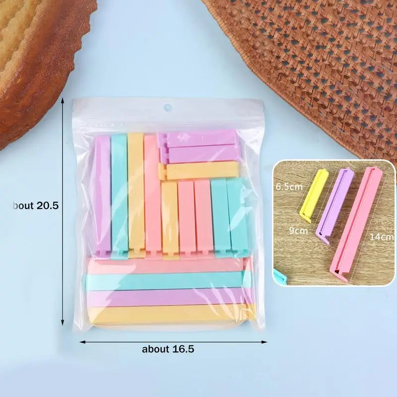 Sealer Clamp Food Bag Clips Kitchen Tool Close Clip Accessories Snack Qme
