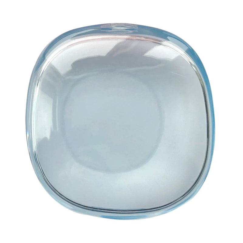 Orthodontic Case Dental Invisible Braces Retainer Box Mouth Guard Qme Light blue