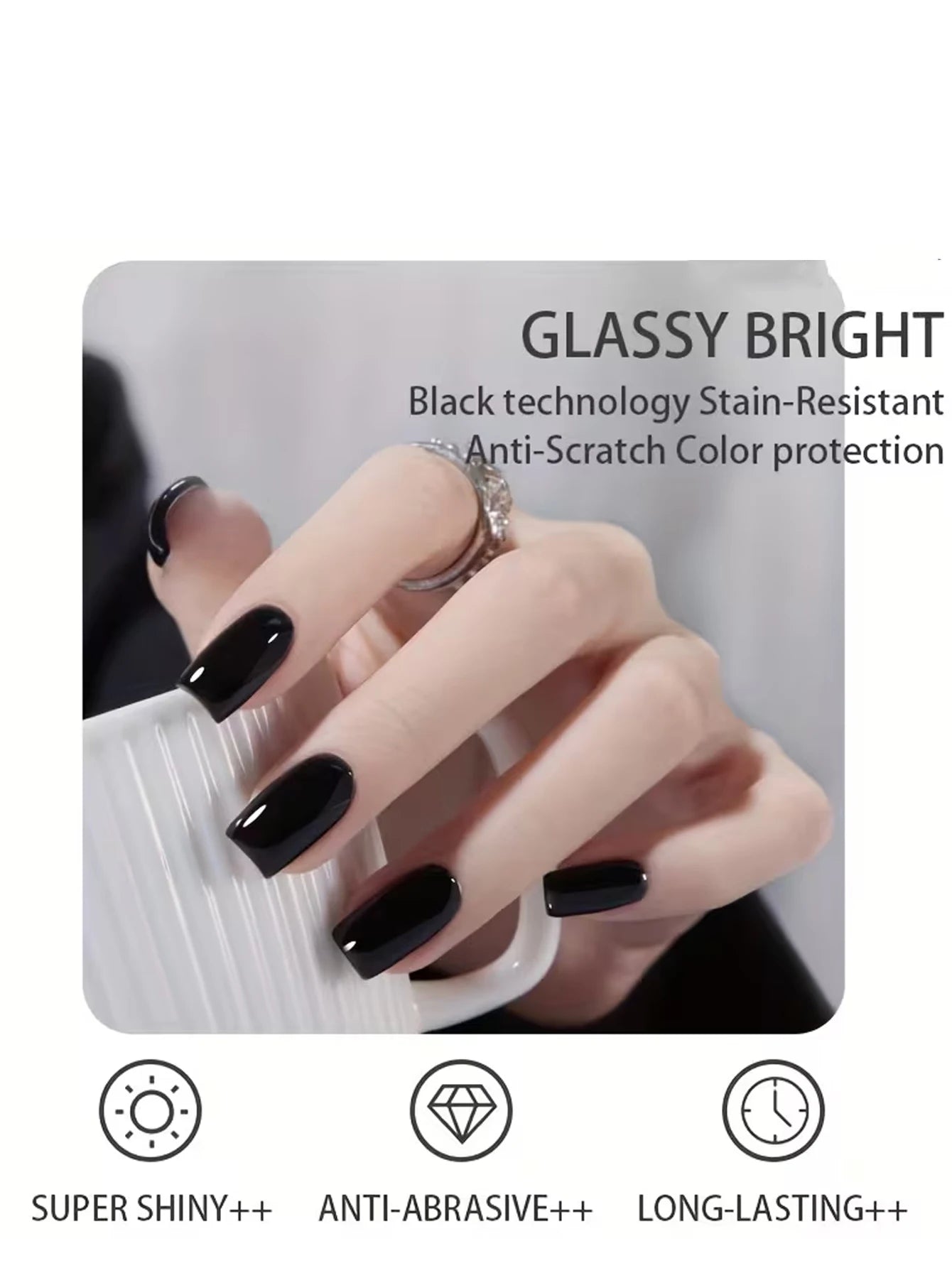 Nail Art Functional Gel UV Base Coat Extension Building Matte Qme