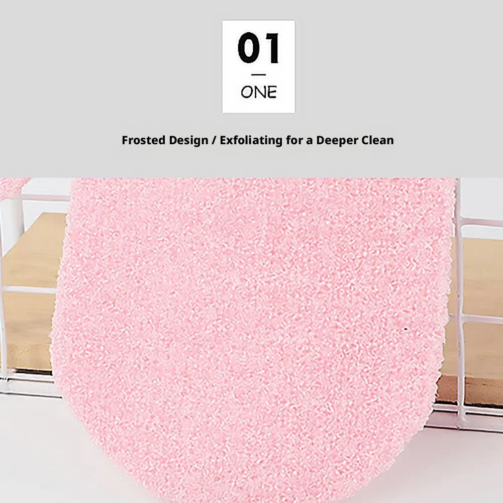 Exfoliating Bath Gloves Deep Scrubbing Dead Skin Shower Beauty Spa Qme