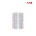 DIY Mini Bread Board Spliceable Universal Test Protoboard 400 Tie Points Solderless PCB Breadboard for Bus Test Circuit Board Qme 1PCS