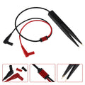 1pc Chip Test Clip Multimeter Probe Tweezers Patch Protective Head For Capacitance Inductance SMD Components Chip Test Clip Qme Default Title