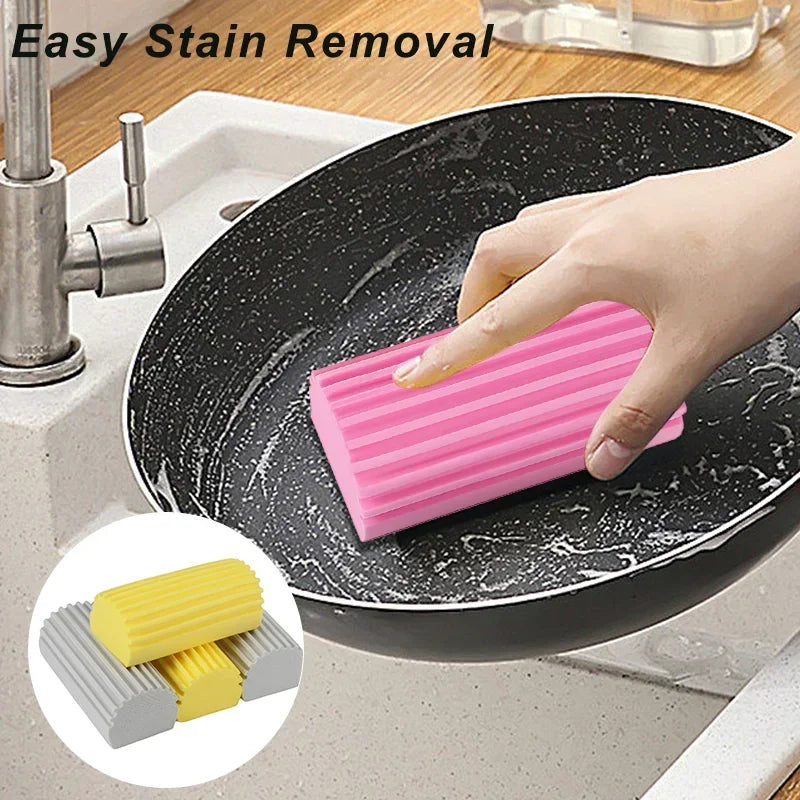 Reusable PVA Super Absorbent Sponge Block High Density Water Absorption Cotton Cloth Kitchen Sink Cleaning Tool Qme