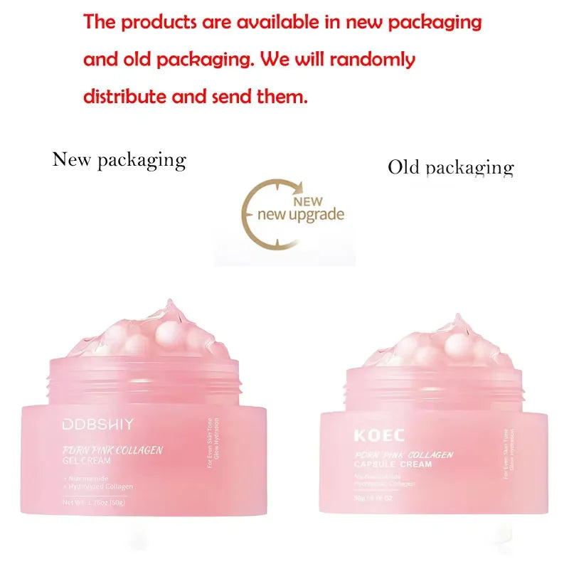 Collagen Jelly Cream Niacinamide Hydrolyzed Whitening Brightening Moisturizer Collagen Korean Skincare Products Qme