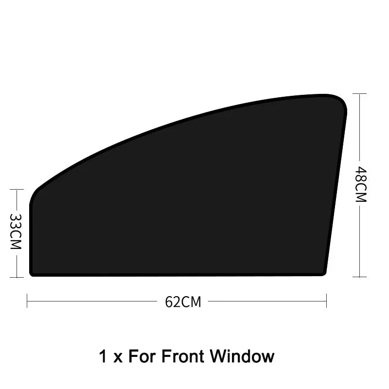 Magnetic Car Sunshade Side Window Cover Sun Visor Summer Protection Window Curtain Cover for Front Rear Auto Accessories Qme Co-pilot 1pcs