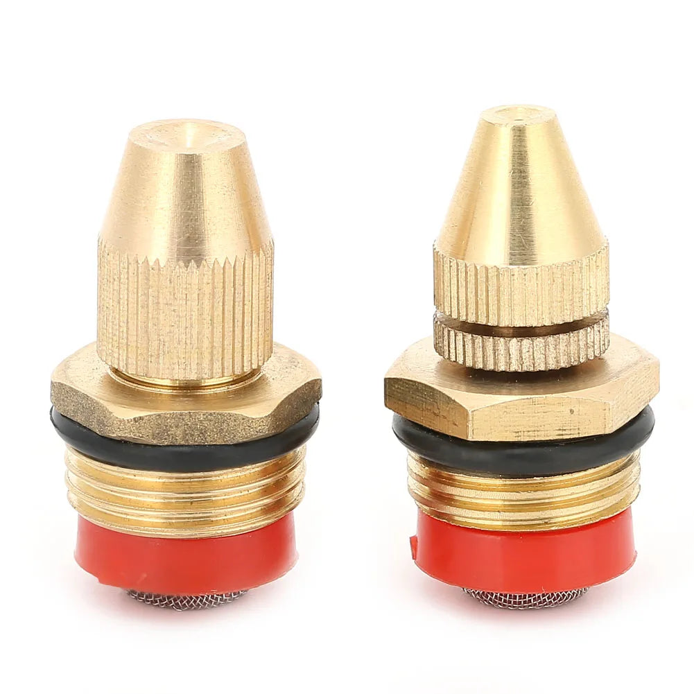 2Pcs G1/2 DN15 Centrifugal Adjustable Sprinkler Garden Irrigation Misting Spray Nozzle Garden Accessories Misting Nozzle Qme as show