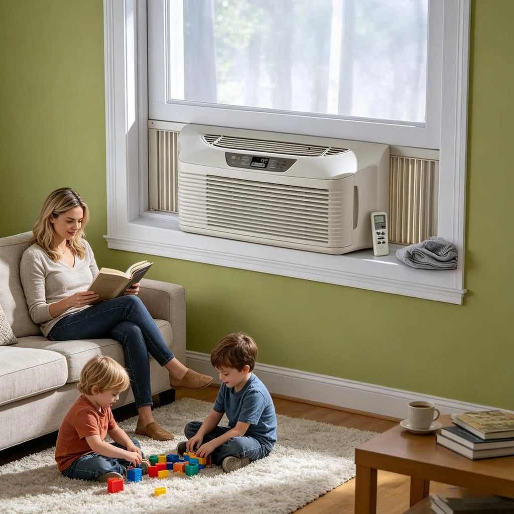 Window Unit Side Panels Soundproof Air Conditioner Cover Insulation AC Side Panel for Home Bedroom Living Room Office Dorm Hotel Qme