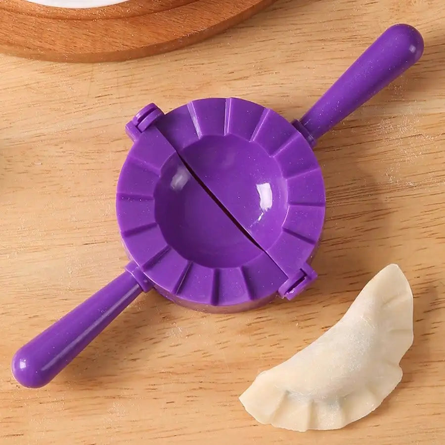 Plastic Dumpling Mold Pastry Suitable Baking Toolsdumpling Press Pie Qme purple