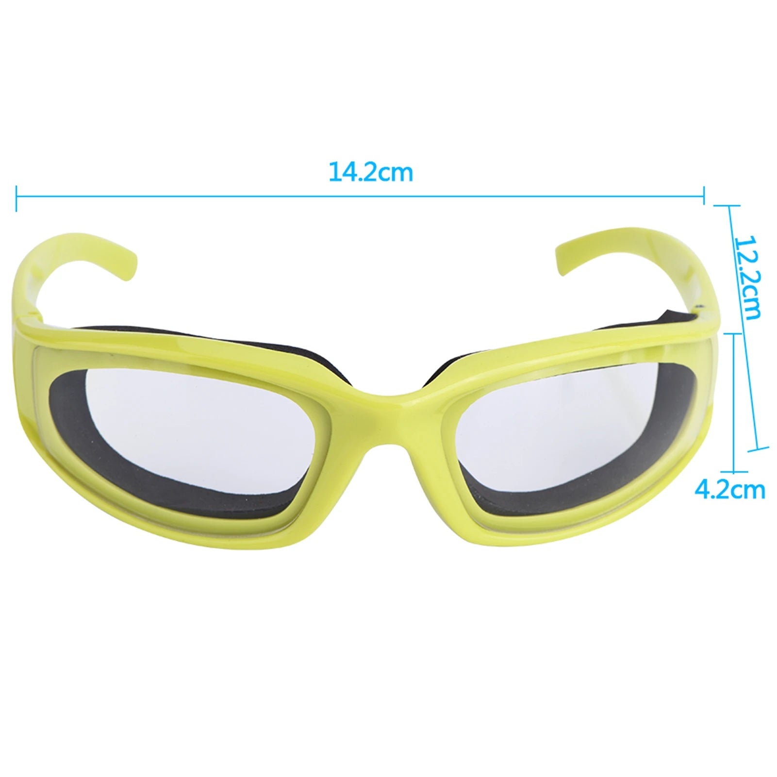 Anti Tear Onion Goggles Kitchen Safety Glasses for Cutting Onions Cooking Eye Protection Tool Onion Gogglees Qme