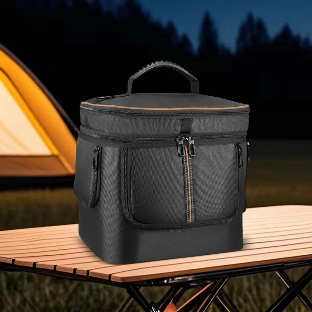 Carrying Case for Jackery Explorer 1000 V2 Travel Carrying Bag Protective Case Waterproof Anti-drop with Shoulder Strap & Handle Qme