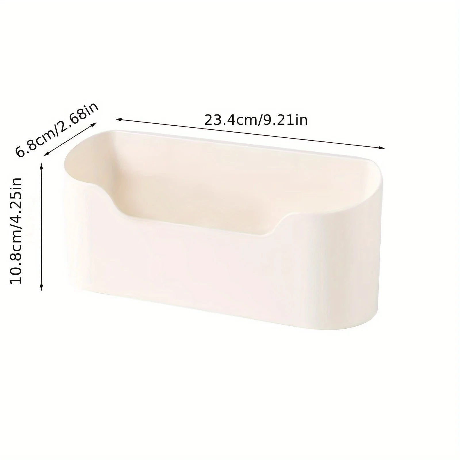 1pc Sink Organizer And Storage, Punc-free Wall-mounted Storage Holder, Wall Organizer, Adhesive Door Mount, Qme