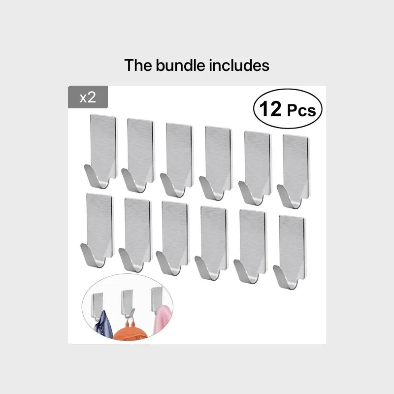 Towel hanger, towel rack, wall accessory, hook, suitable for kitchens and bathrooms Qme