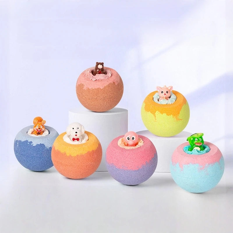 100g Bath Balls Surprise Bath Balls Surprise Gift Bath Balls Surprise Bath Balls Mermaid Sea Bath Balls With Surprise Toy Inside Qme