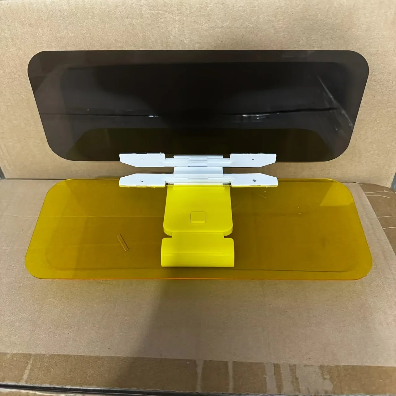 1pc Suitable for Car Sun Visor Anti Glare And High Beam Protection, Day And Night Use, Durable ABS Material Qme