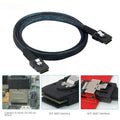 50cm Internal Mini SAS 36Pin SFF-8087 To Mini SAS 36pin SFF-8087 Server Hard Disk Raid Data Cable for Controller To Backplane Qme Default Title