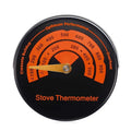 Magnetic Fireplace Fan Stove Thermometer Log Wood Burner Barbecue Qme 1pcs