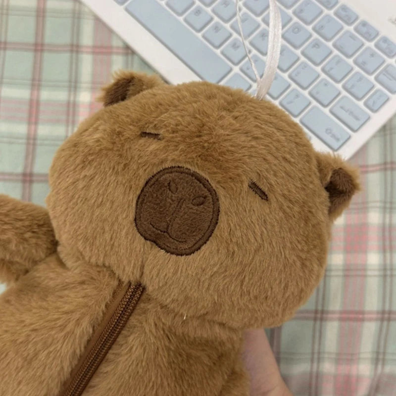 CAPYBARA Plush Pencil Case Large Capacity-cute Cartoon School Qme Default Title
