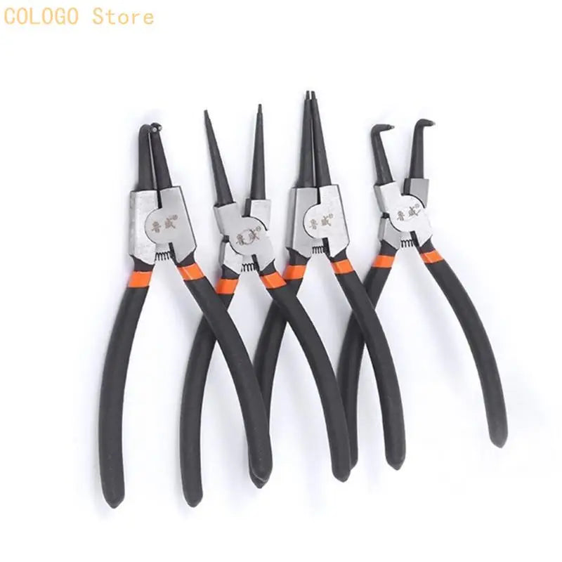 7 9 Professional Snap-ring Plier Straight Elbow Circlip Pliers Qme