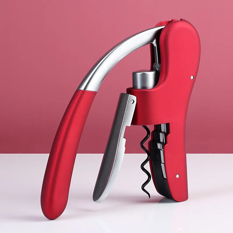 Red Wine Bottle Opener Household Red Wine Driver Creative Multi Functional for Wine Opening and Pressing Bar Party Accessories Qme