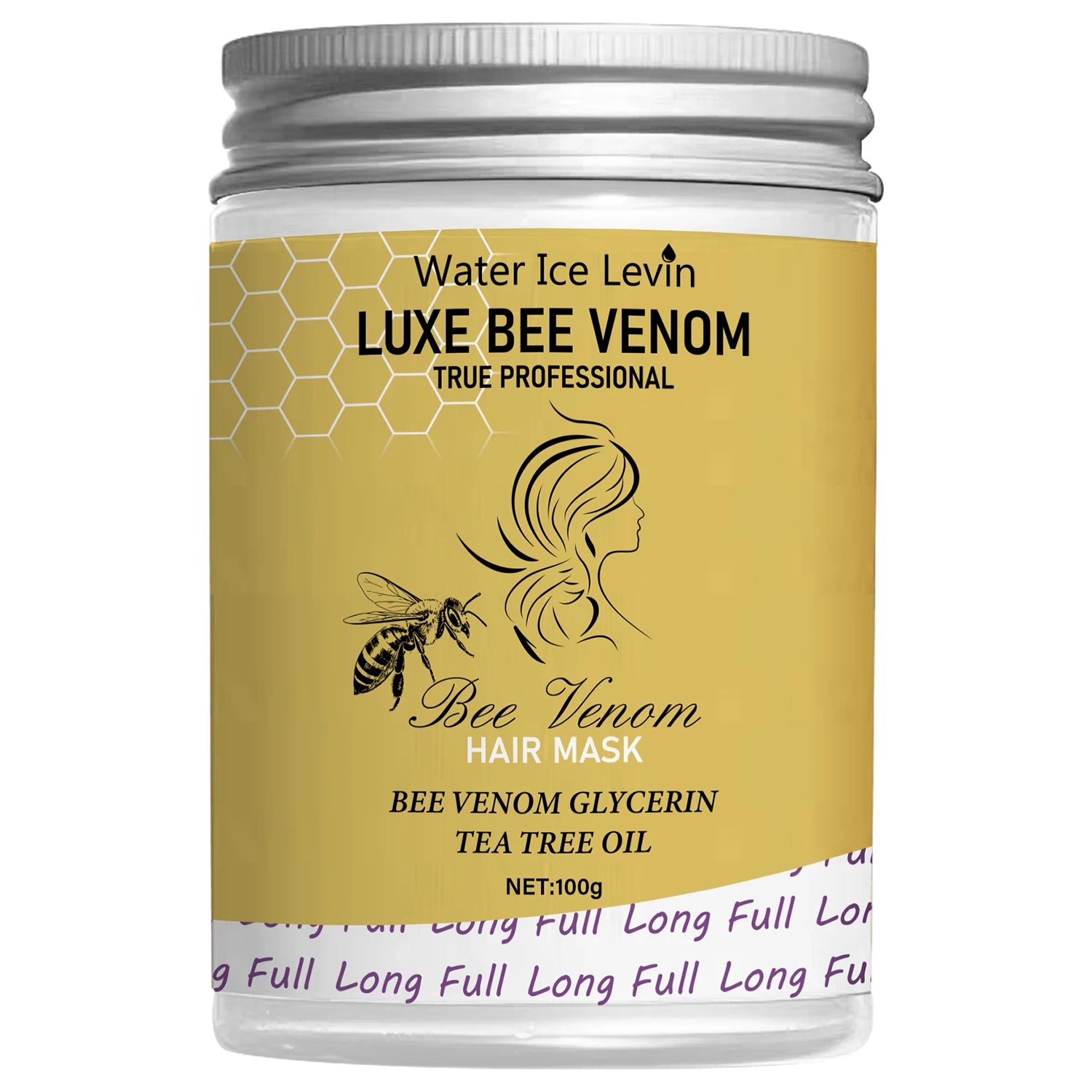 Bee Venom Hair Mask with Tea Tree Oil Intense Moisturizing Treatment for you, Enriched with Vitamin E & Vitamin C for Shiny Hair Qme Smoothing & Straightening