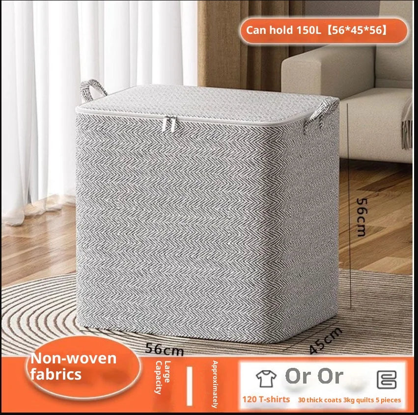 Big Clothes Storage Box Cover Large Laundry Basket Organizer Bag Baby Qme A 150ML