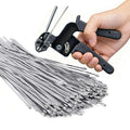 Metal Zip Ties 100 Heavy Duty Self-locking Multi-purpose Exhaust Wrap Qme China Mainland