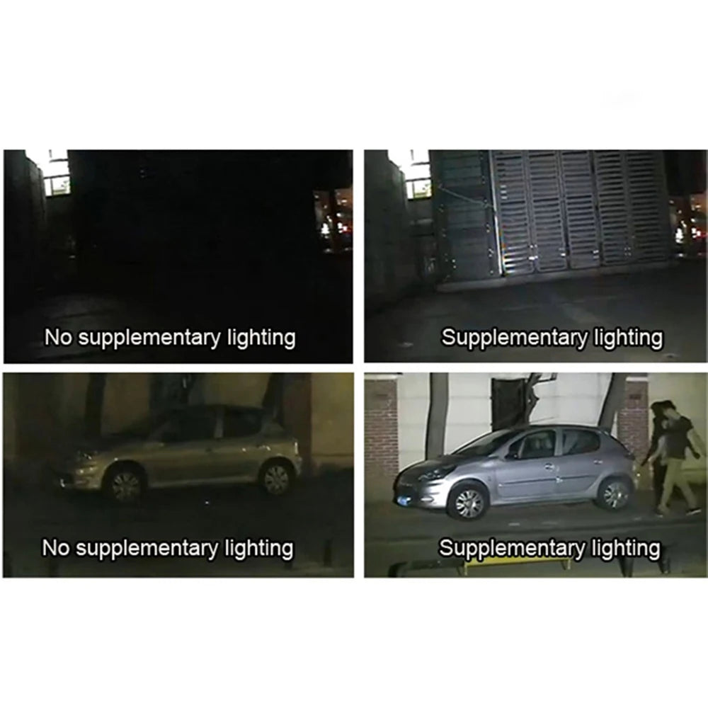 ESCAM CCTV LEDS 4 array IR led illuminator Light CCTV IR Infrared waterproof Night For Security Camera use 12V 2A power Qme