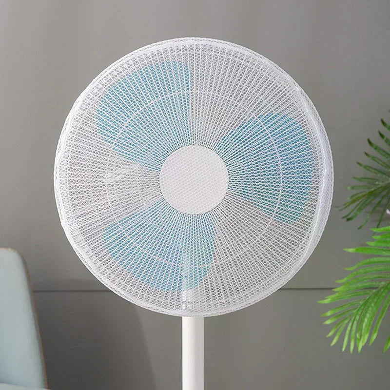 Child Safety Electric Fan Dust Cover Mesh Guard Finger Protector Kids Qme