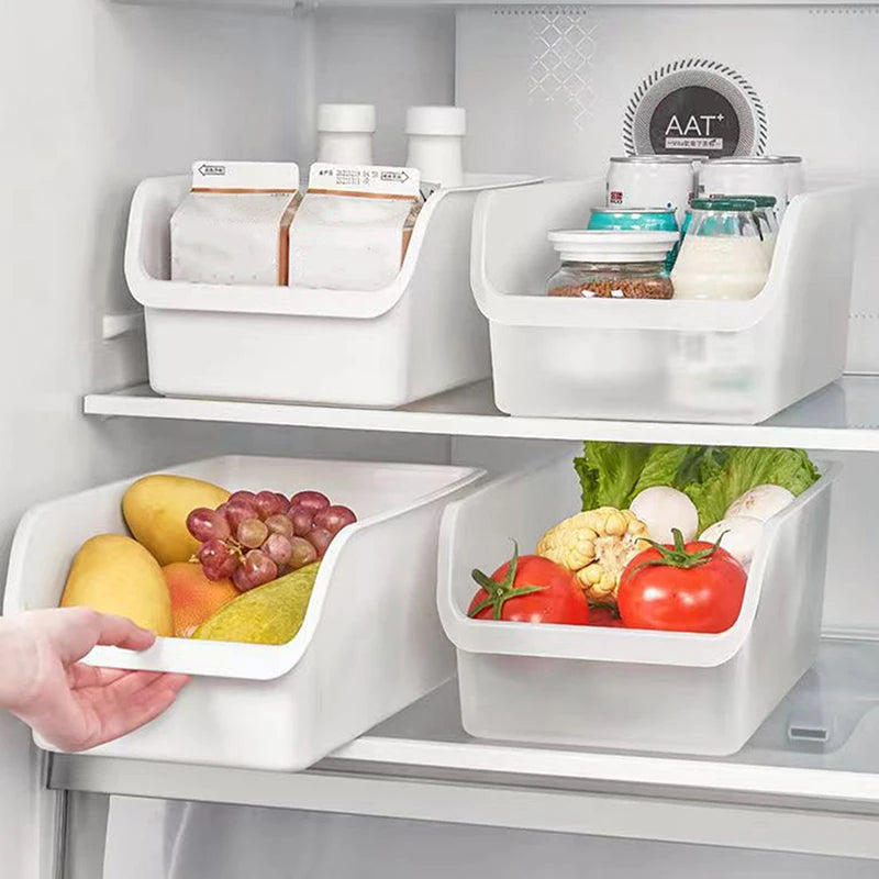Fruit Storage Box Cabinet Drawer Container Multifunctional Kitchen Qme