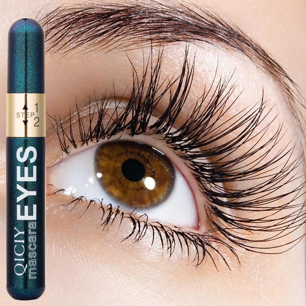 Slim Curly Eye Black Waterproof Sweat Proof Long-lasting Makeup Qme 1PCS