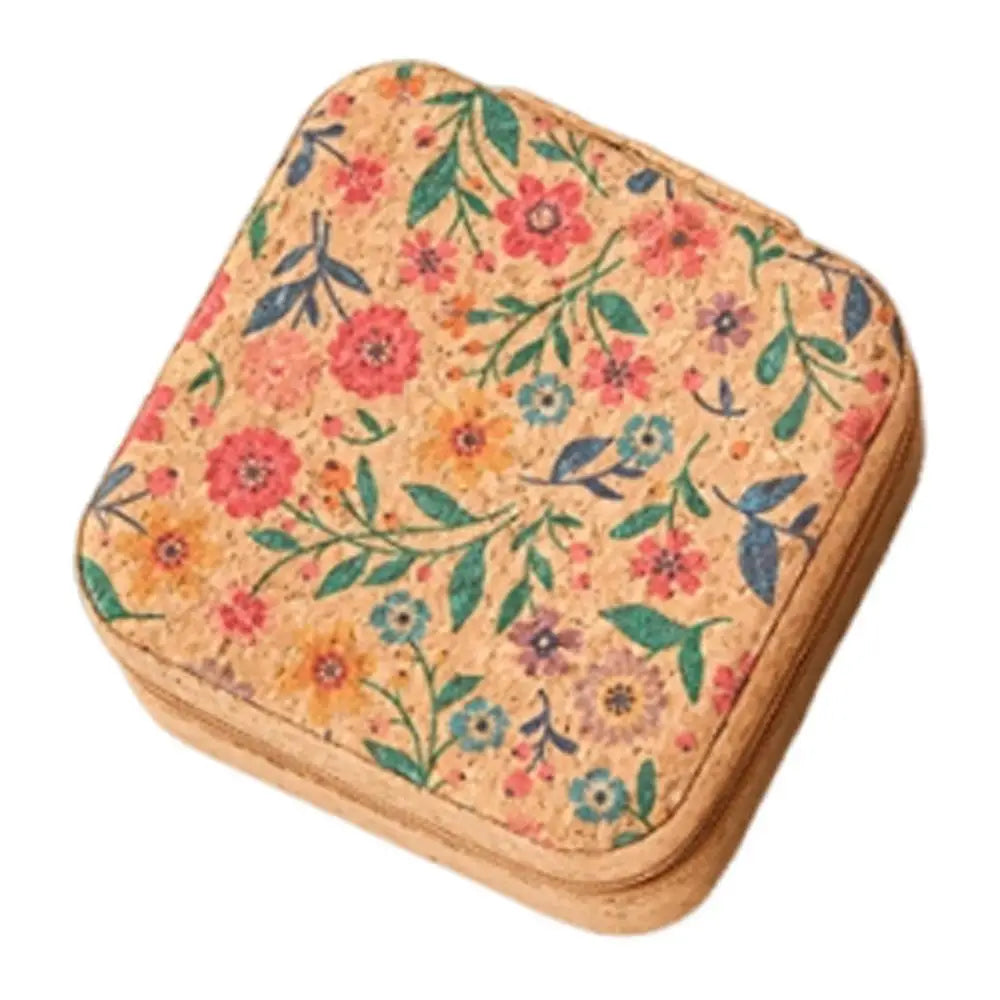Jewelry Organizer Box Portable Retro Travel Storage Cloth Supplies Qme 01 China Mainland