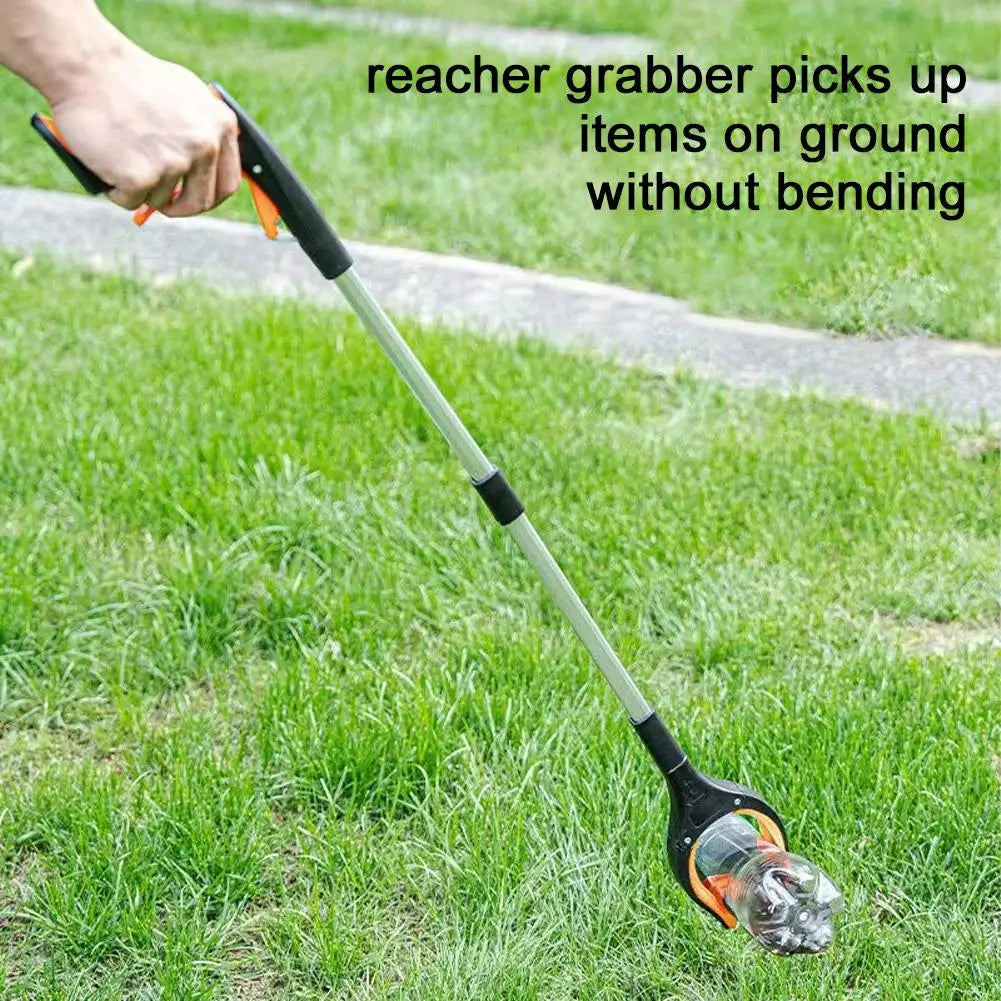 Grabber Reacher Tool Foldable Telescopic Trash Claw Gripper Pickup Qme