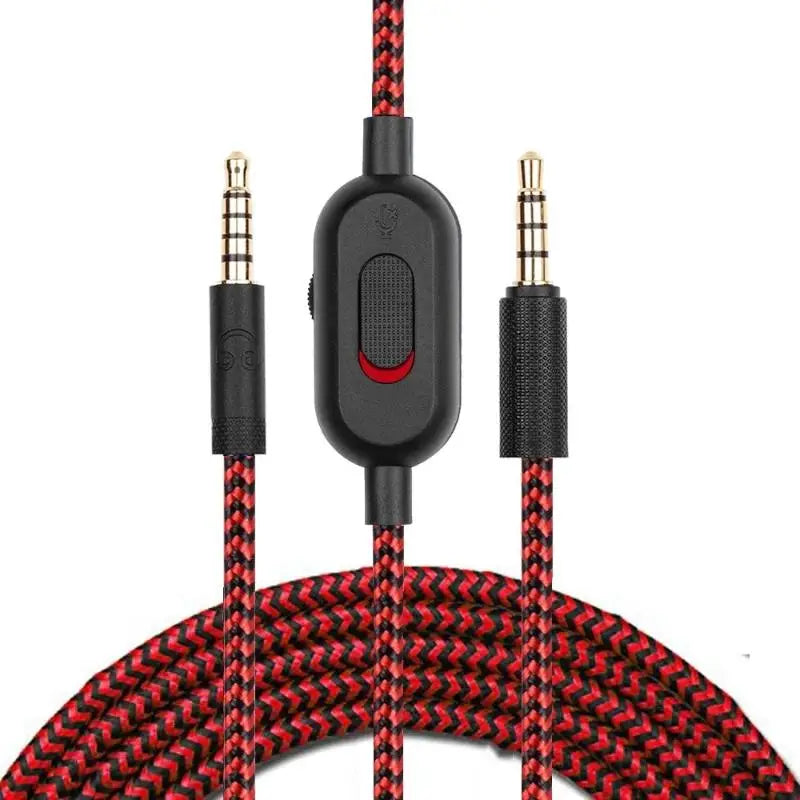 Extension Cord Wire 2 Meters Replacement Cable G233 G433 GPROX Gaming Qme Red