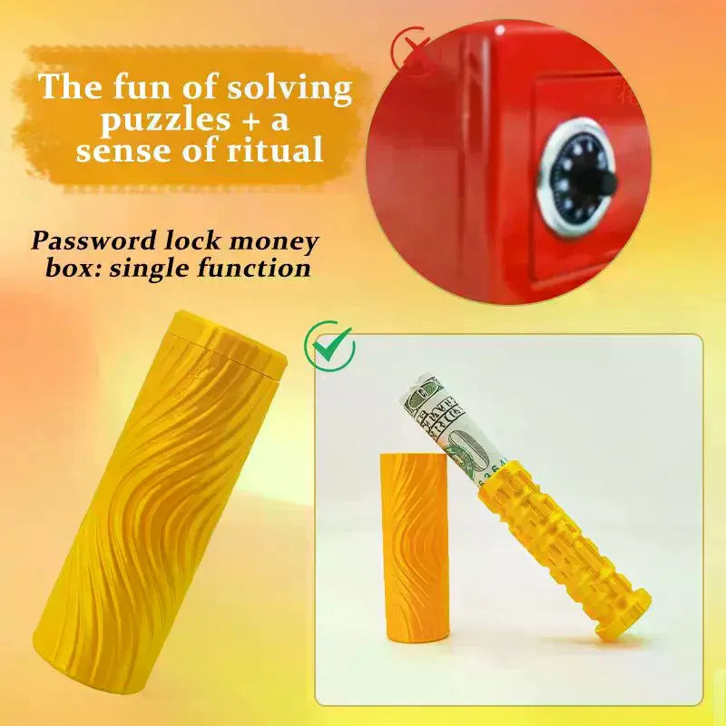 Maze Puzzle Money Box Hidden Cash Maze Personalized Creative Holiday Birthday Cash Gift Piggy Bank Birthday Gift Qme