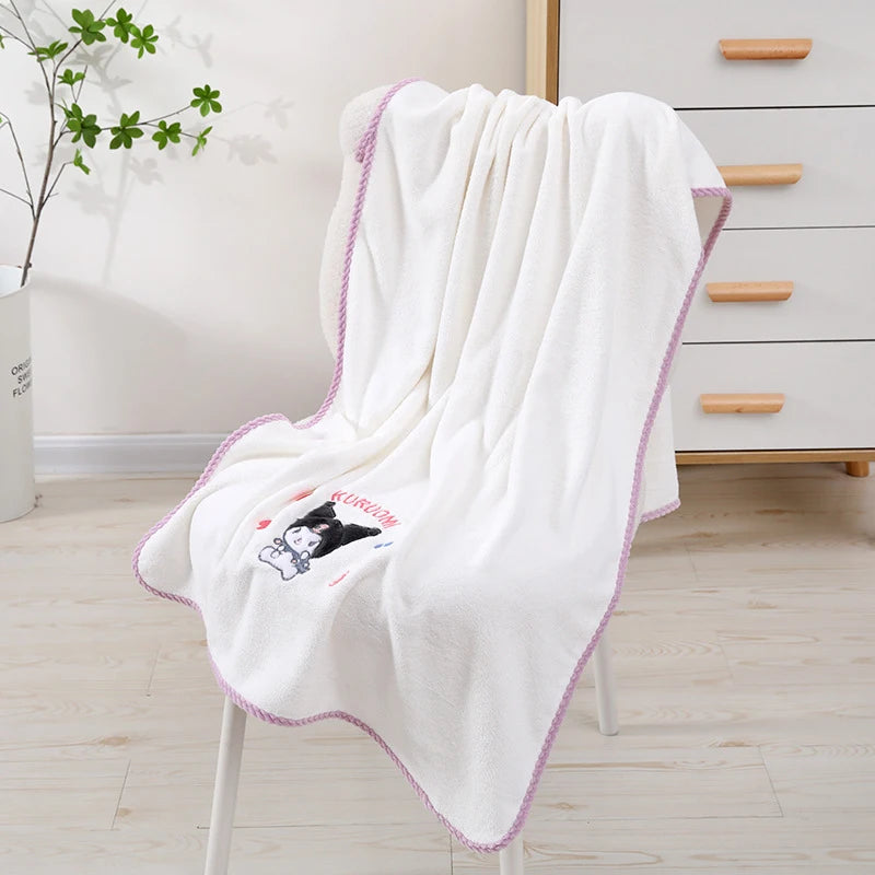 Kuroko Character Bath Towel Two-piece Absorbent Quick-drying Qme