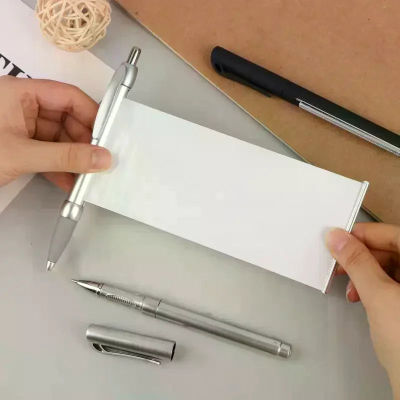 Hidden Writable Pull Paper Pen Easy Use Secret Information Writing Qme