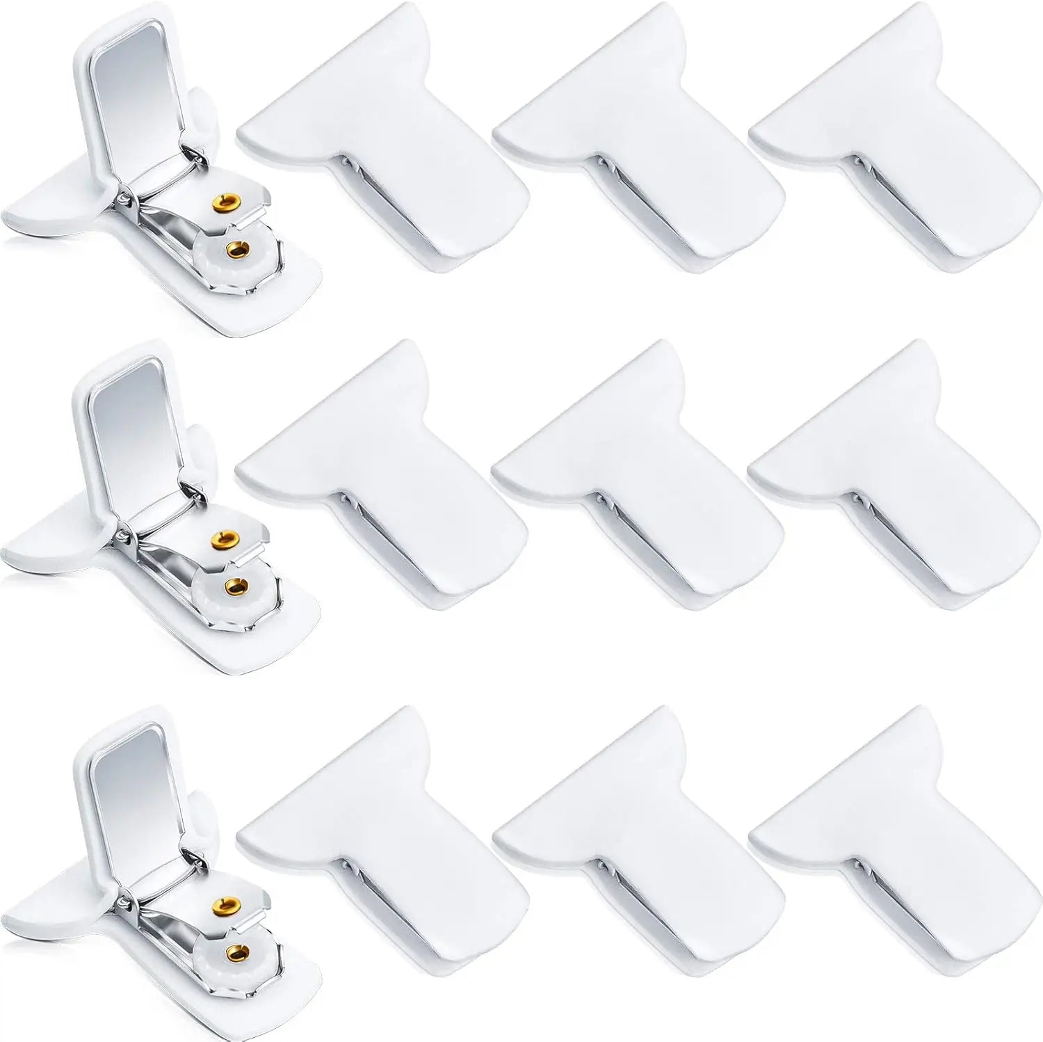 1-10PCS Padded Comforter Clips Strong Fixation Anti Slip Duvet Clips White Padded Clips for Prevents Moving Inside Duvet Cover Qme 12pcs