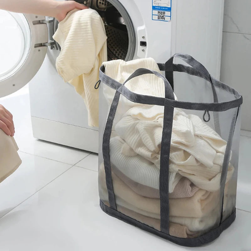 Dirty Clothes Hamper Home Supplies Laundry Basket Bathroom Qme