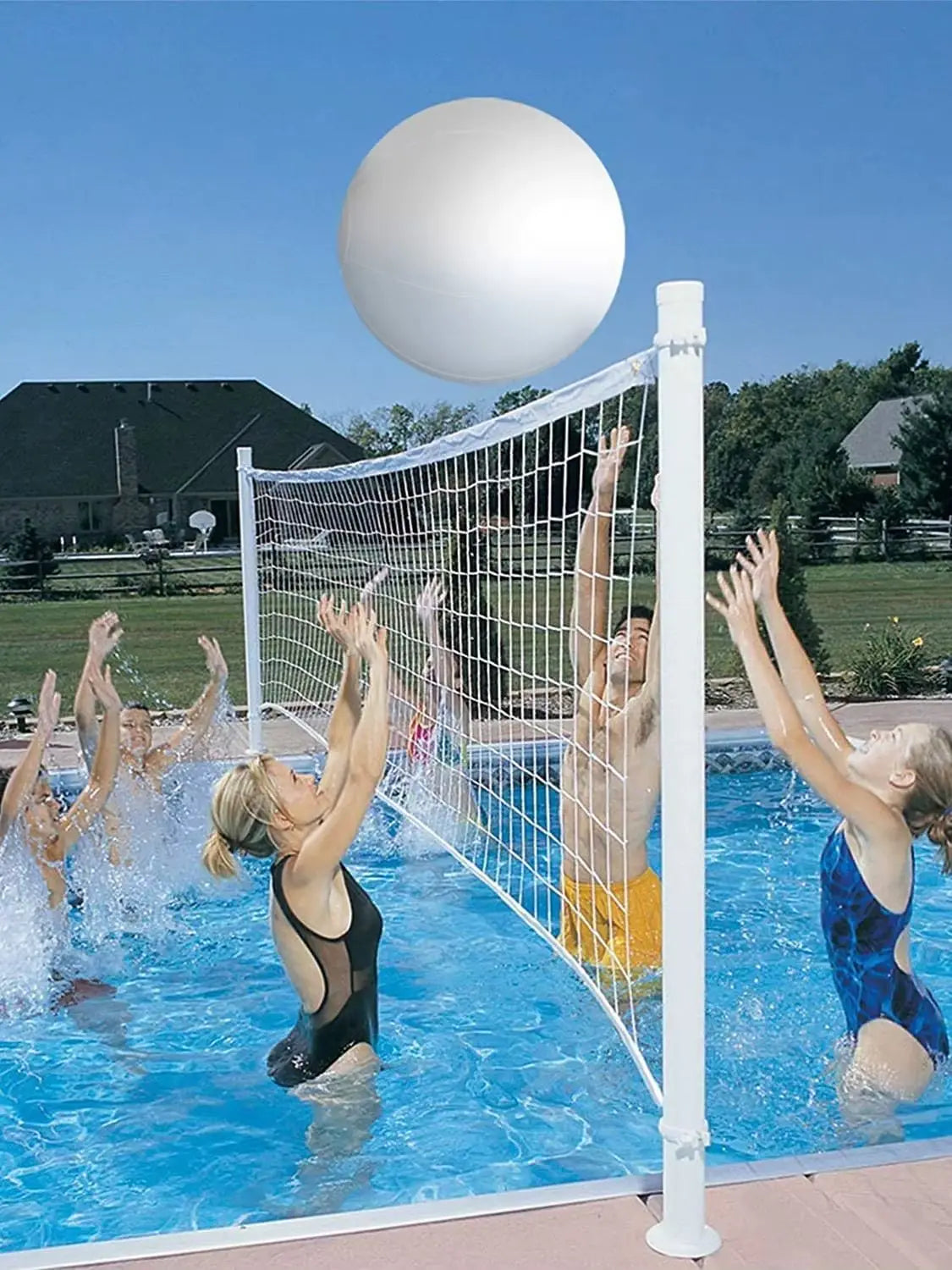 LED16 color floating pool light 60cm inflatable swimming pool beach ball Swimming pool beach lawn party ball light Qme 60CM
