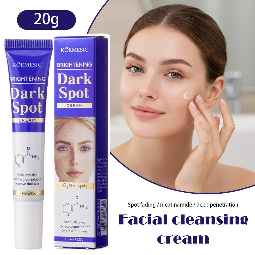 Amino Acid Freckle Whitening Cream Fade Pigmentation Melasma Dark Spots Corrector Repair Cream Korean Skin Care Qme
