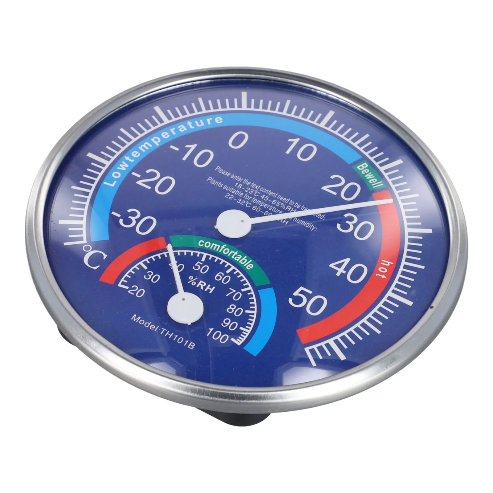 Thermometer Hygrometer Analogue Humidity Wang Hang Analog Indoor Outdoor Thermometer Hygrometer Humidity Gauge Qme