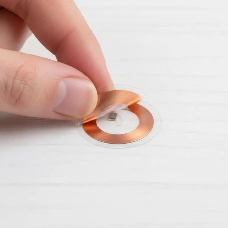 125KHz ID T5577 Writable Rewritable Copper Coil Coin Card Keyfob RFID Qme